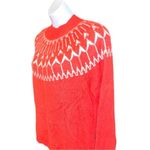 Talbots  pretty orange sweet with white design! Nice fall staple! Photo 5