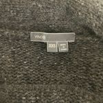 Vince  grey wool cardigan oversized chunky colorblock size XXS long two toned Photo 3