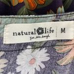 Natural Life  Patti Wide Leg Tank Jumpsuit in the Purple Daisy Floral Boho Size M Photo 8