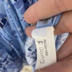 Poupette St Barth Sasha Mini Dress French Blue sz S Tassels Vacation Boho Resort Photo 3