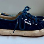 Superga Blue Suede Sneakers Photo 1