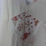 Vintage Superbrite by Bradley nightgown and cover set size medium White Photo 4