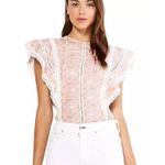 MISA Los Angeles Nilu Top & Banu Skirt Coral Womens Size XS Photo 11