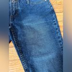 Zana Di Y2K  denim capri cutoffs low rise 2000s medium wash distressed worn Photo 5