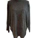 A New Day Women's Dark Gray Crewneck Tunic Pullover Sweater - Size Small - NWT Photo 0