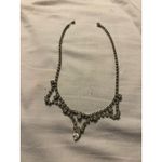 Lot of 4 Necklaces Rhinestone Shell Beads & Crystal Pendant White Photo 4