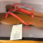 Shade & Shore  Coral and Tan Sandals Photo 5