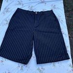 Ralph Lauren Active Women's Shorts Size 14 Black White Pinstripe Summer Spring‎ Photo 0