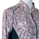 Soma  Women's Jacket Purple Black Zip Track Athletic Athleisure Size Medium Photo 9