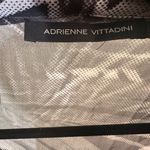 Adrienne Vittadini  100% Silk Palm leaf sheer button down blouse size4 Photo 6