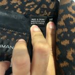 Dana Buchman Black and Brown Leopard Print Blazer Photo 3