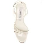 Sergio Rossi Gianni Bini, the Parrish Patent Strappy Platform Sandals Photo 3