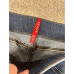 Spanx  Jeans Womens Medium M Skinny Mid Rise Medium‎ Wash Distressed 20203 Photo 2