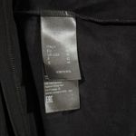 Oroblu Perfect Line Cotton T Shirt Womens Large Black Solid Long Sleeve Blouse Photo 7