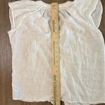 Rails  Alena White Linen Blend Top Cottagecore Peasant Prairie Sz S​ Photo 7