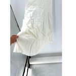 Sundance Linen Tiered off White Fit Flare Boho Layering Midi Tank Dress size PM Photo 4