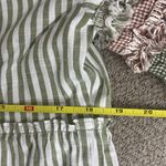 Tuckernuck Crawford Dress Cotswold Stripe Sage Fringe Green Size M Photo 8