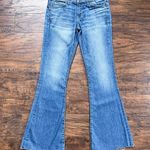 Current/Elliott • The Low Bell jeans flare Island Hopper Released Hem frayed Photo 2