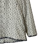 Classiques Entier  Women's Navy Blue‎ White Coat Jacket Blazer 3/4 Sleeve XL Photo 7