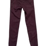 American Eagle  Jegging Jeans Purple Brown Sateen Super Stretch Low Rise Size 2 Photo 1