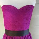 Jasmine  Strapless Lace Dress Photo 2