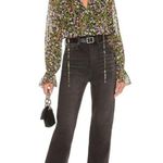 Amanda Uprichard Orleans Long Sleeve Top in Charmont Size Large Photo 1