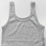 Aerie New  Wide Rib Tank Top Medium Heather Gray Size XS Photo 5