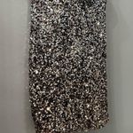 Bardot NWT  Dress Glimmer Mini Dress Ombré Sequin Size US 12 / XL Photo 2