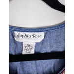 Sophia Rose TeacherCore Denim Patchwork Dress | Size 16W | School Novelty VTG Blue Photo 1