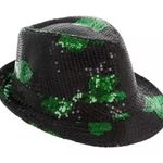 Rubies Costume LED Light Up Sequin St. Patrick’s Day Fedora Hat Green Size undefined Photo 0