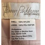 Jenny Packham Dress 8 Blush Lace Peplum Maxi Gown New Photo 8