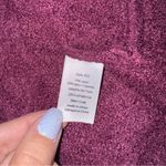 Barefoot Dreams  Cozy Chic Lite Knit Cardigan in Burgundy - Size Medium Photo 4