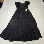 Tularosa  Claudette Midi Dress in Black Small Photo 2