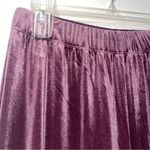 Zenana Outfitters Velvet Wide Leg Pants Medium Photo 2
