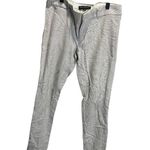 Banana Republic Sloan Fit Ankle Pants 2 White Black Dot Business Casual Photo 2