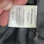 Staccato Women’s  Puffer Best‎ Gray White Polka Dots Size Large Photo 7