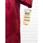 Jenni  Intimates Women's M Long Sleeve Sleep Shirt Red Tie Dye Relaxed Fit Pajama Photo 3