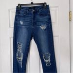 KanCan Estilo high rise raw hem jeans 27 Blue Photo 14