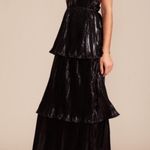 LIONESS Womens  3 Tiered Pleated Maxi Dress Photo 1