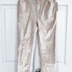 Free People Sweet Jane Velvet Skinny Fit Jeans in Champagne Photo 2