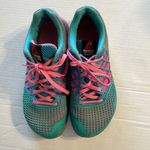 Reebok Crossfit CF74 RopePro Duracage Teal Pink Lace Up Sneaker Women 8 Athletic Photo 1