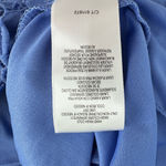 Taylor Periwinkle Blue Maxi Lace Dress With Corset Lace Up Back size 16 NWT Photo 12