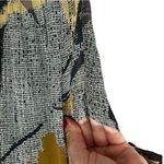 Anthropologie MAEVE 100% Silk Gray Faux Wrap Dress Sz 4 Photo 2