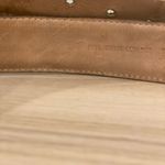 Paris Vintage Belt Navajo Inlaid Turquoise Slab Horse Shoe Belt Buckle 34” Black Photo 6