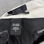 Victoria's Secret Body by Victoria The Kate Fit Pants Size 6 Solid Black Bootcut Cotton Photo 2