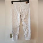 Denizen from Levi's Denizen By LEVI'S  JEANS Boyfriend White Destroyed SIZE 5 raw hem cropped Photo 1