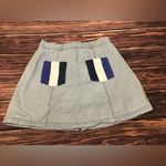 Disney parks mickey and Minnie Mouse denim jean skirt with patches size medium Photo 2