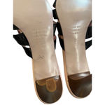 Franco Barbieri Vintage Made In Italy Flower Leather Heel Size 8.5 Women's Pink Photo 5