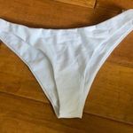 White bathing suit bottoms Size XS Photo 0
