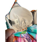 Carmen Marc Valvo Boston Proper + One Pice Swim Suit Womens Size 14 Tropical NWT Photo 2